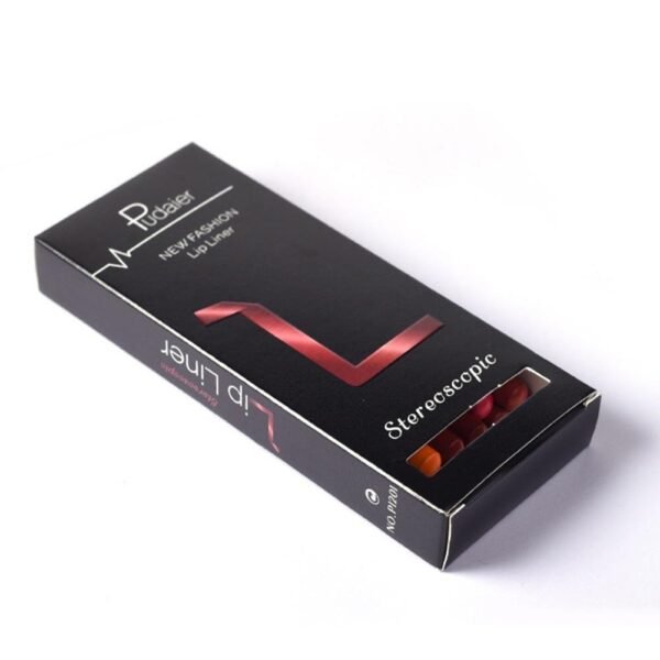 12 Colors Lip Liner Pencil Waterproof Non-Marking - Image 7